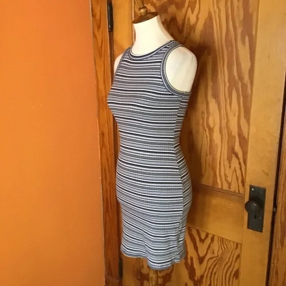 VTG Y2K Arizona Striped Bodycon Dress - Picture 10 of 11